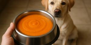 Sopa de moro para perros y gatos: ingredientes y receta
