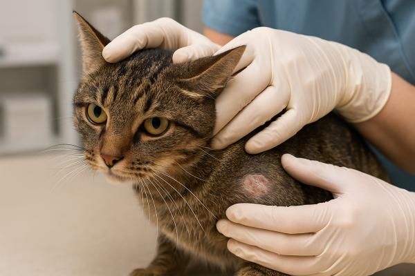 Tiña en gatos: síntomas, contagio y tratamiento - Diagnóstico de tiña en gatos