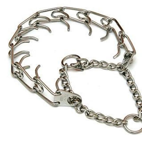 los collares de cadena de metal son dañinos para los perros