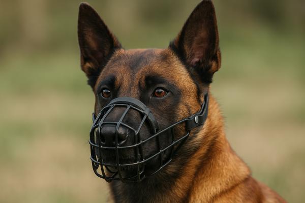 ¿El pastor belga malinois tiene que llevar bozal?
