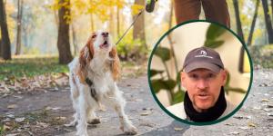 Alan Peiró, adiestrador canino: “Pensamos que con la correa extensible le damos libertad al perro, pero creamos más tensión”