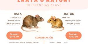 Diferencias entre rata y ratón