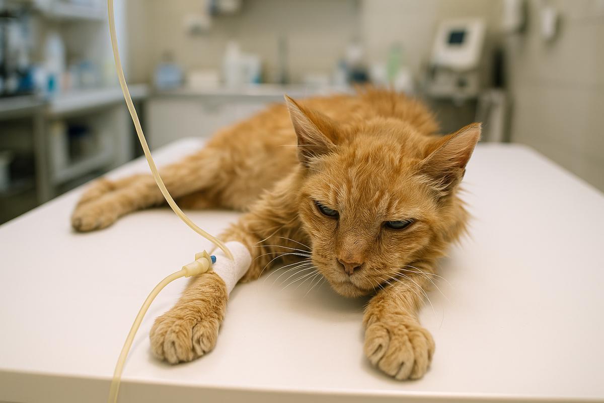 Suero para gatos: usos, dosis y receta casera