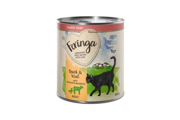 Los mejores piensos sin cereales para gatos - Feringa Classic Meat Menu