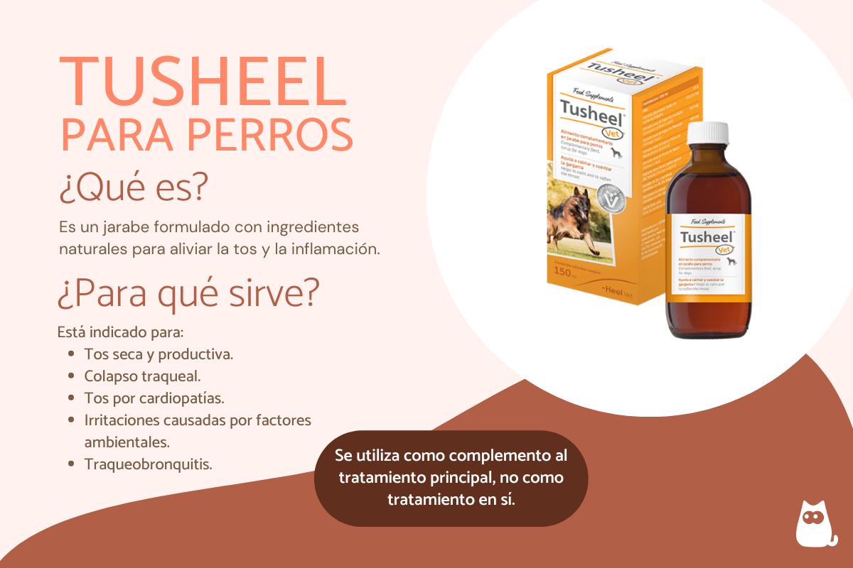 Tusheel para perros: dosis y efectos secundarios