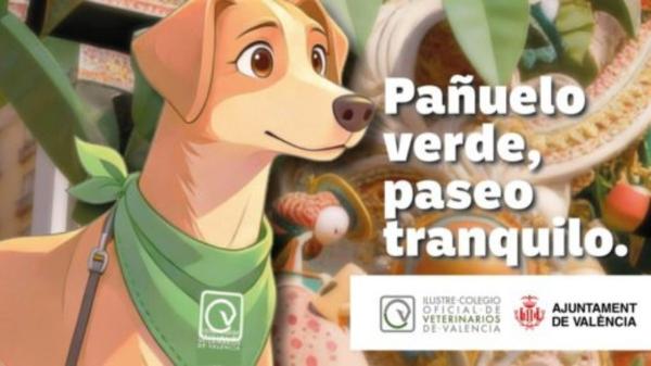 Ya están disponibles los 12.000 pañuelos verdes de las Fallas 2026: así puedes proteger a tu perro - No te quedes sin el tuyo: cómo y dónde recoger el pañuelo verde para tu perro