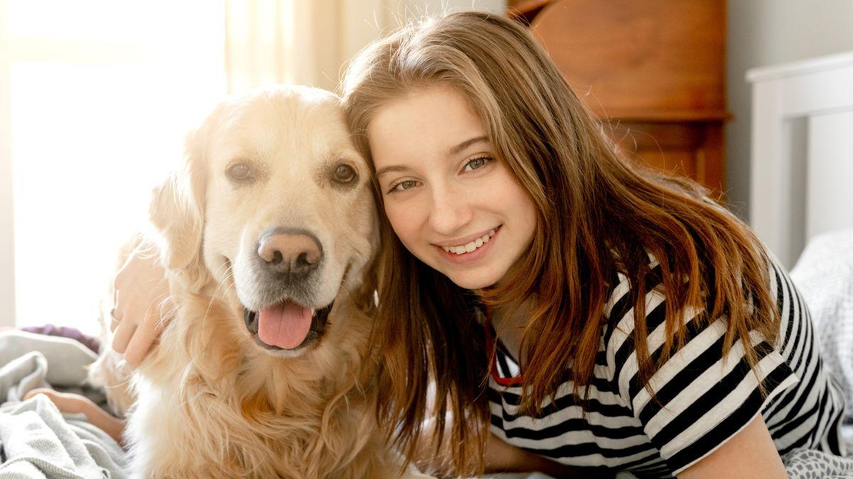 Un estudio revela que crecer con un perro podría ayudar a los adolescentes a afrontar mejor el estrés durante toda su vida