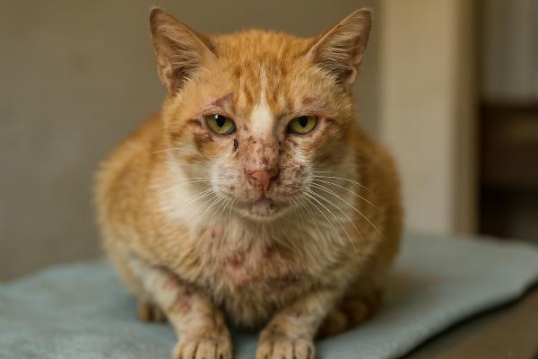 Leishmaniosis en gatos: contagio, síntomas y tratamiento - ¿Cuáles son los síntomas de la leishmaniosis en gatos?