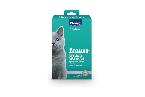Los mejores collares antipulgas para gatos - 10. Collar Vitakraft 