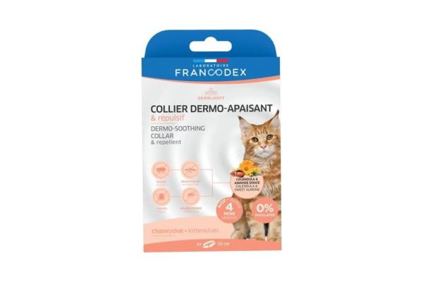 Los mejores collares antipulgas para gatos - 5. Collar Francodex