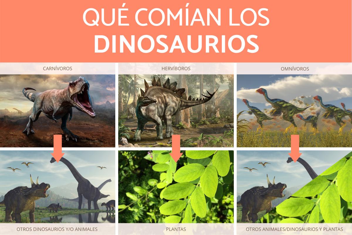 ¿Qué comían los dinosaurios?