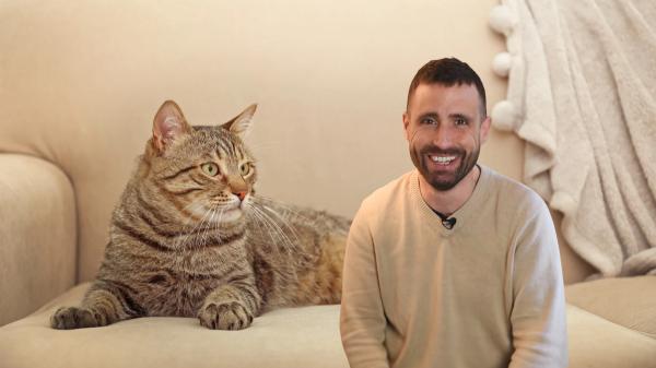 Carlos Gutiérrez, veterinario: “Los gatos eligen a su humano buscando un apego seguro, alguien que les proteja”
