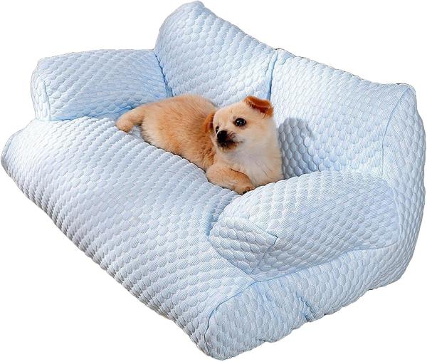 Las mejores camas refrescantes para perros - Cama con seda de hielo
