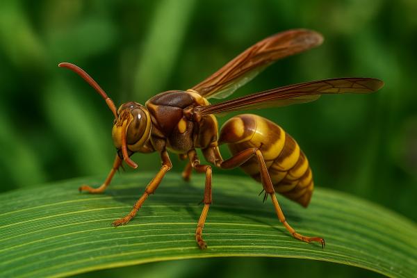 Tipos de avispas en México - 2. Avispa verdugo (Polistes carnifex)