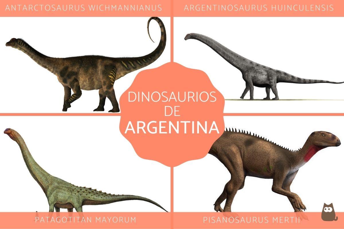 Dinosaurios encontrados en Argentina