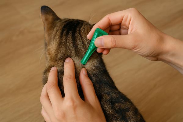 Le he puesto mal la pipeta a mi gato: consecuencias y soluciones - ¿Cómo aplicar correctamente la pipeta a un gato?