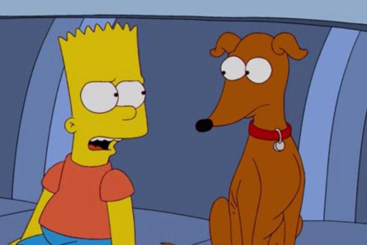 ¿Cómo se llama el perro de Los Simpson?